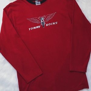 Vintage Motorcycle Tommy Hilfiger Shirt
